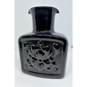 Vintage Indiana Tiara Glass - Black Amethyst Color - Tiara Glass Pitcher